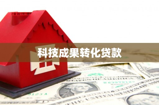 南召科技成果转化贷款