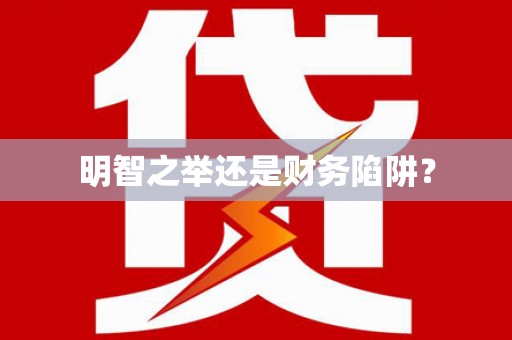 南召明智之举还是财务陷阱？