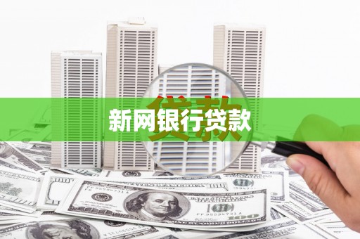 南召新网银行贷款