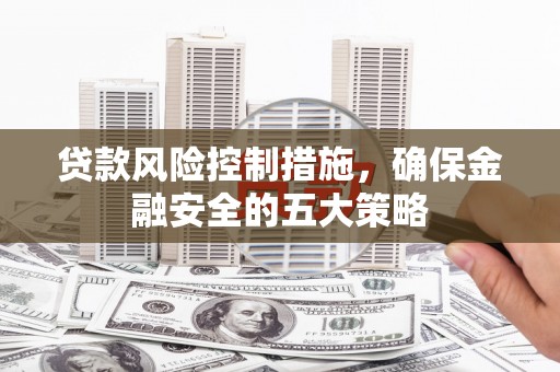 南召贷款风险控制措施，确保金融安全的五大策略