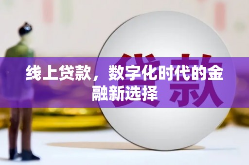 南召线上贷款，数字化时代的金融新选择