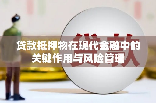 南召贷款抵押物在现代金融中的关键作用与风险管理