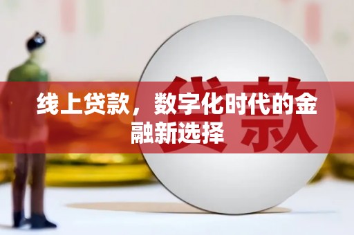 南召线上贷款，数字化时代的金融新选择