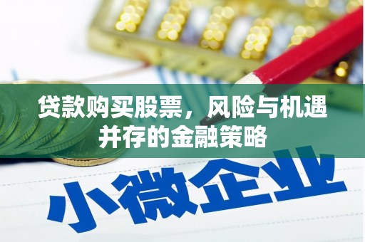 南召贷款购买股票，风险与机遇并存的金融策略