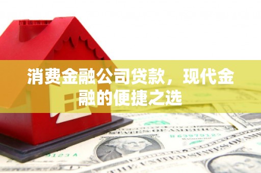 南召消费金融公司贷款，现代金融的便捷之选