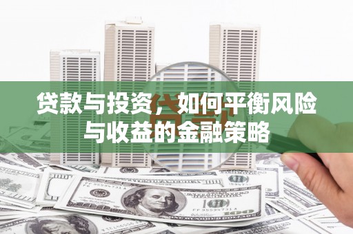南召贷款与投资，如何平衡风险与收益的金融策略